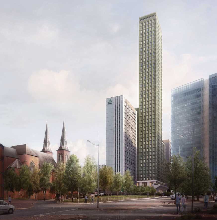 2 Snowhill Plaza: Plans In For 48-storey Tower