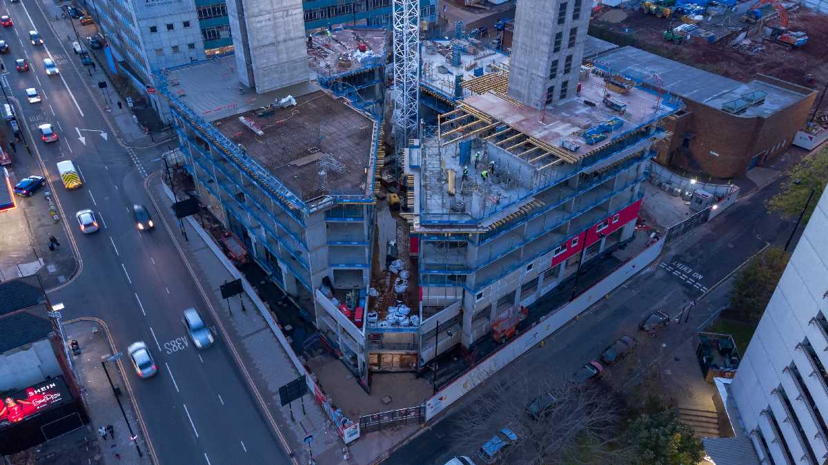The Construction of Holloway Head - November 2022