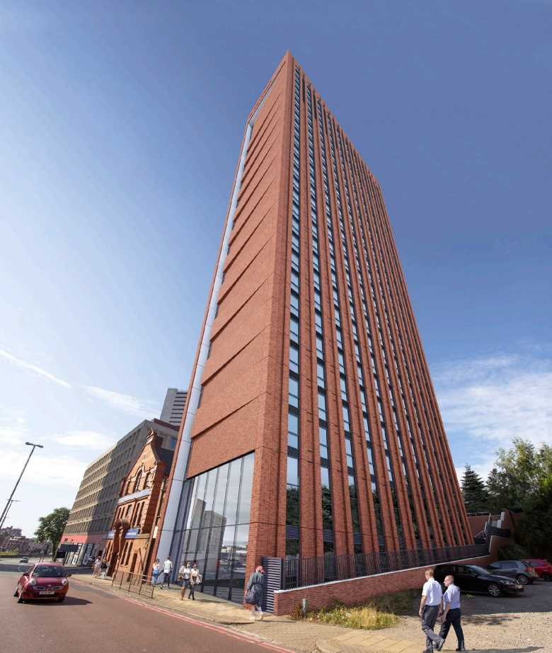 New 29-storey Student Tower to Gough Street