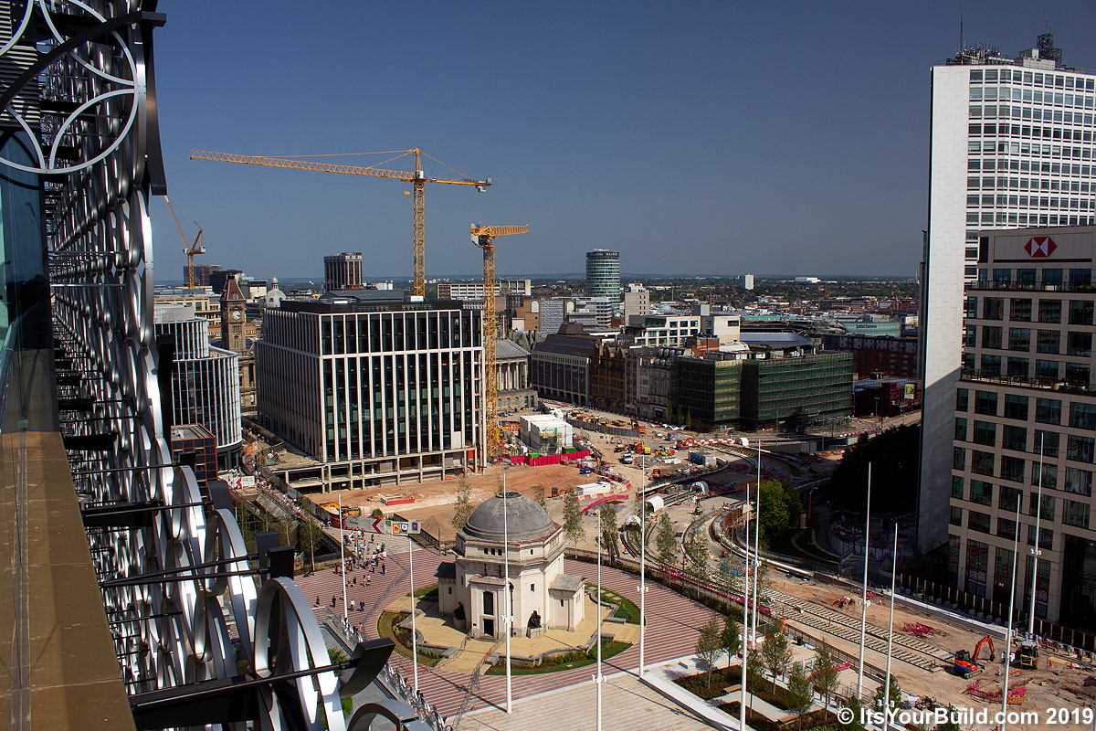 Birmingham`s Centenary Square is to be officially opened this week!