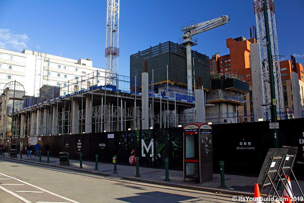 A real hive of activity at Birmingham's future tallest building - latest gallery update for The Mercian
