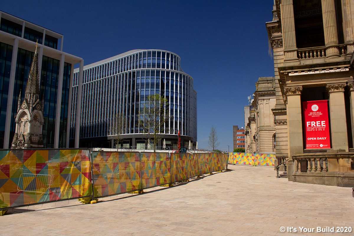 The Refurbishment of Chamberlain Square - May 2020