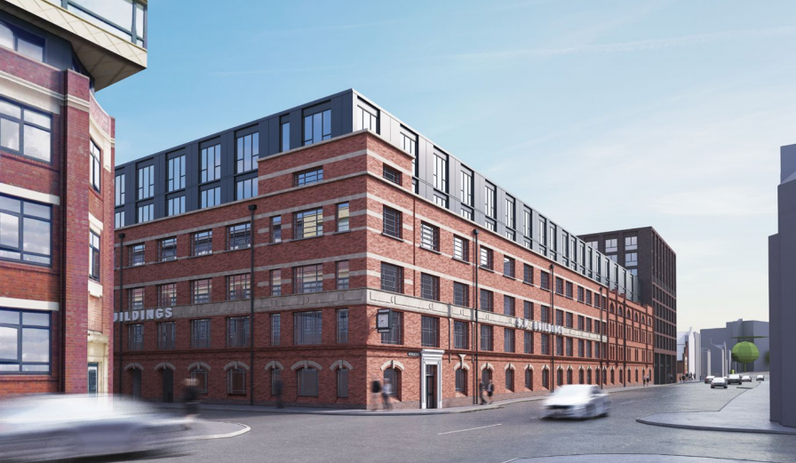 Wow this is exciting! Proposal for development at S&K Building, Birmingham