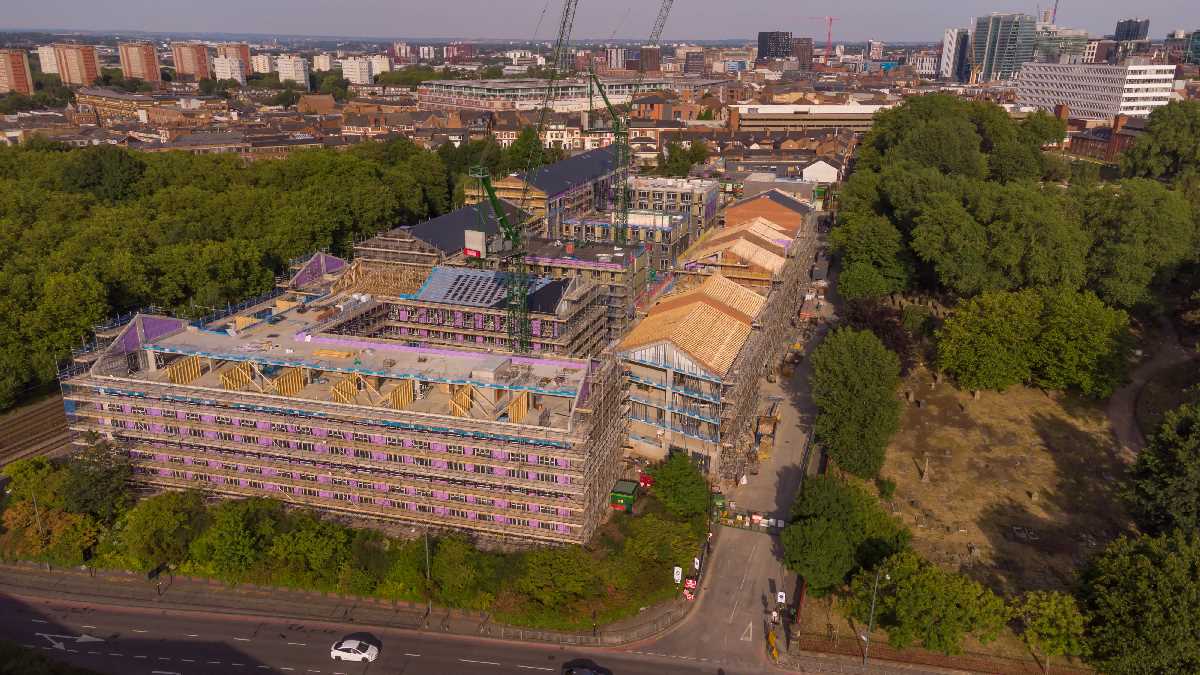 Construction of Hockley Mills, JQ - July & August 2022